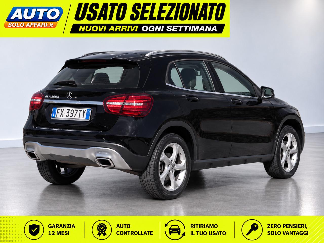 Mercedes GLA 200 D PREMIUM CAMBIO AUTOMATICO/EURO6C/CAMERA/NAVI/LED