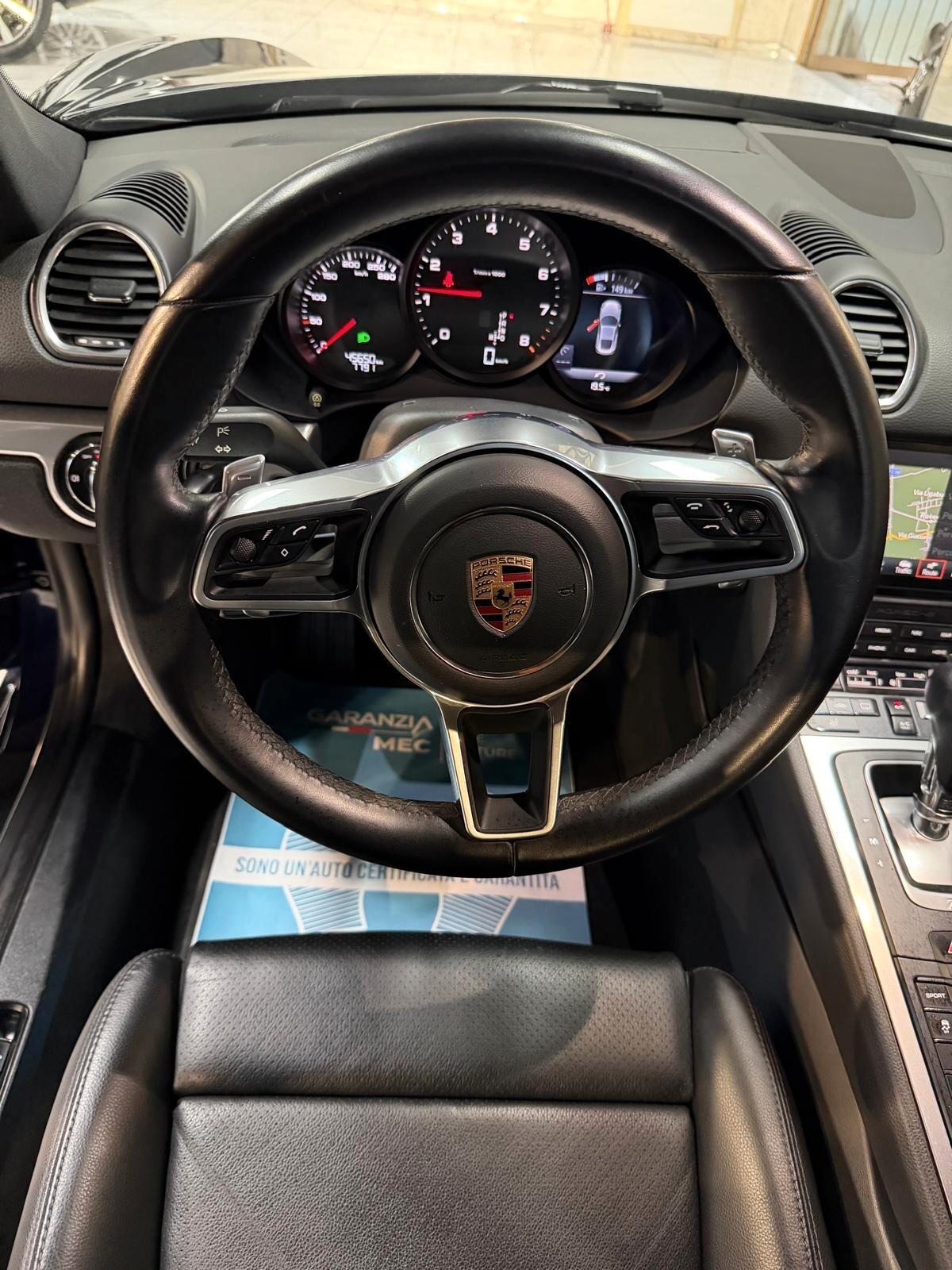 Porsche Cayman 45.000 Km Retrocamera Sedili elettrici