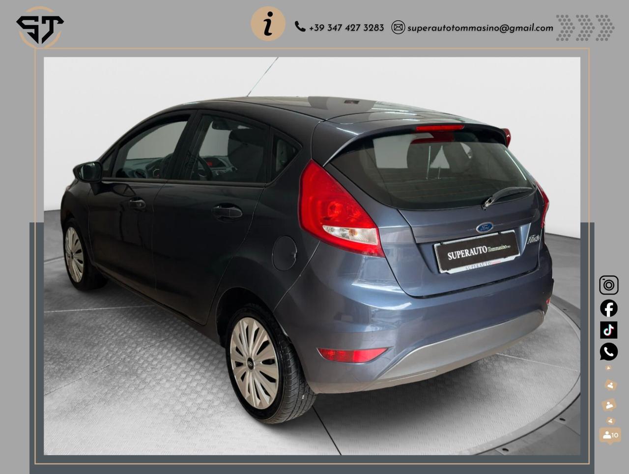 Ford Fiesta 1.2 82 CV 5 porte Titanium PERFETTA