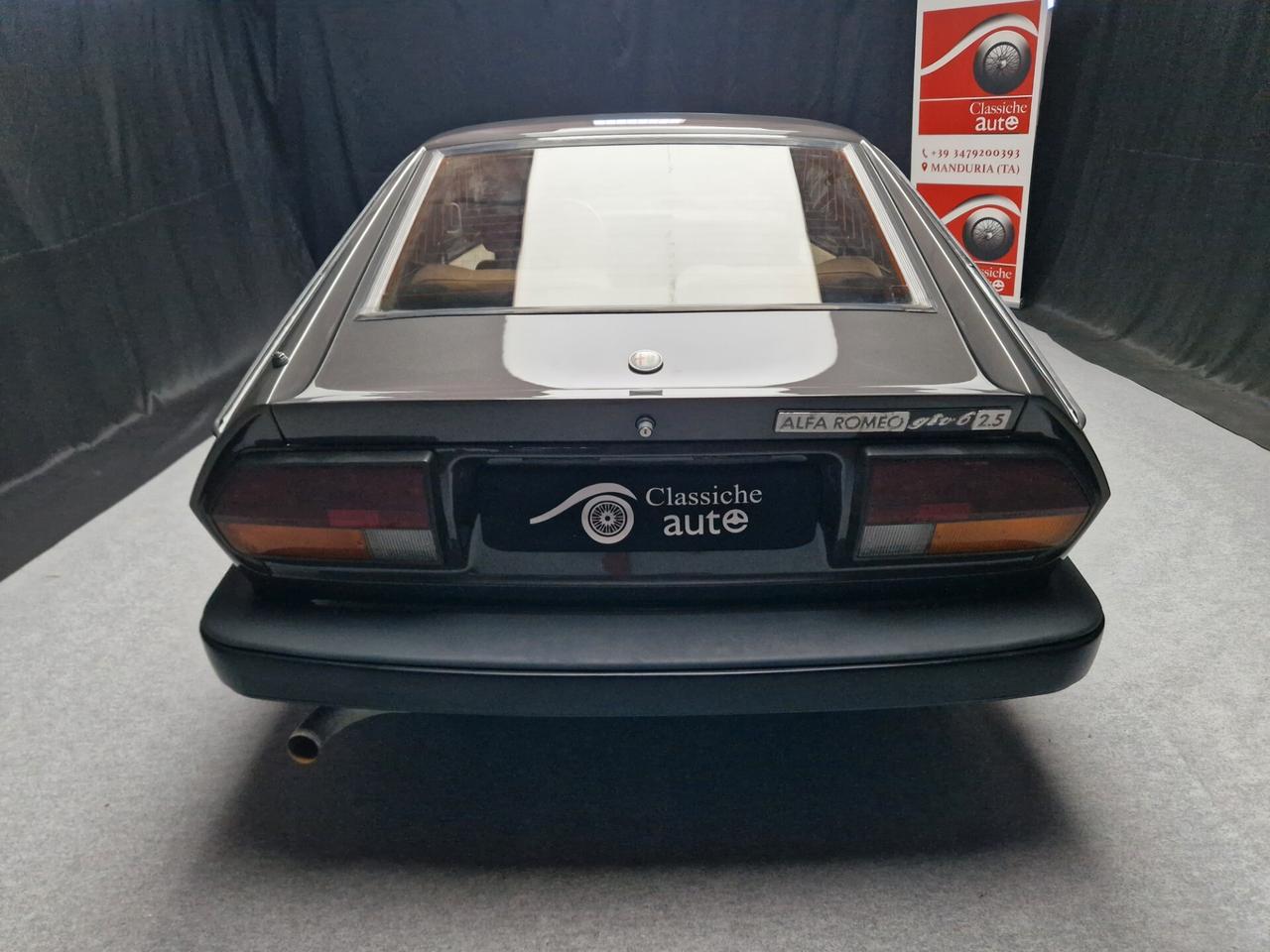 Alfa Romeo Alfetta GTV 6 2.5i ARIA CONDIZ. certif. ASI C.R.S.