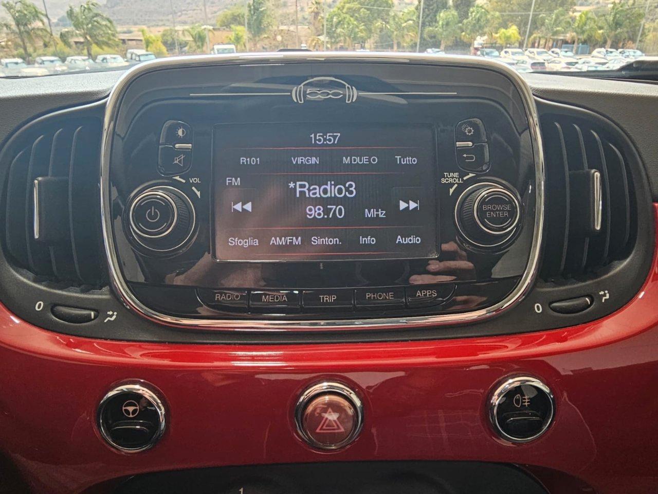 Fiat 500 1.2 Lounge easypower Gpl 69cv + TETTO PANORAMA