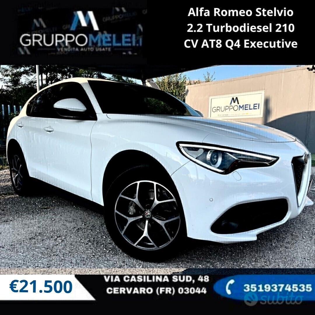 Alfa Romeo Stelvio 2.2 Turbodiesel 210 CV AT8 Q4 Executive