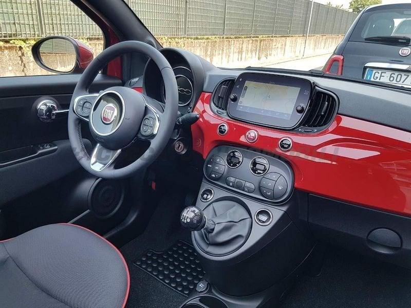 FIAT 500C 500C 1.0 hybrid (Red) 70cv