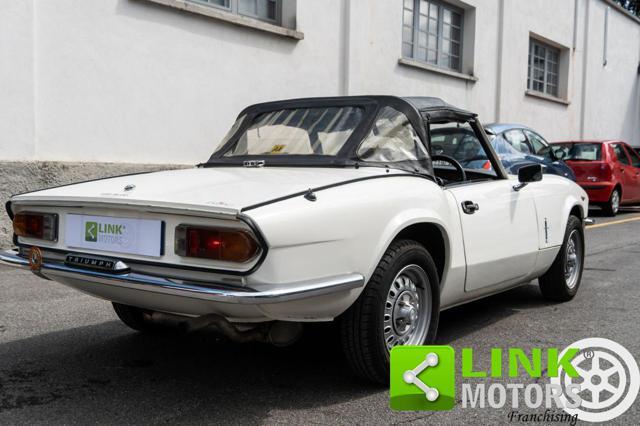 TRIUMPH Spitfire 1500 - ISCRITTA REGISTRO TRIUMPH - ISCRITTA ASI