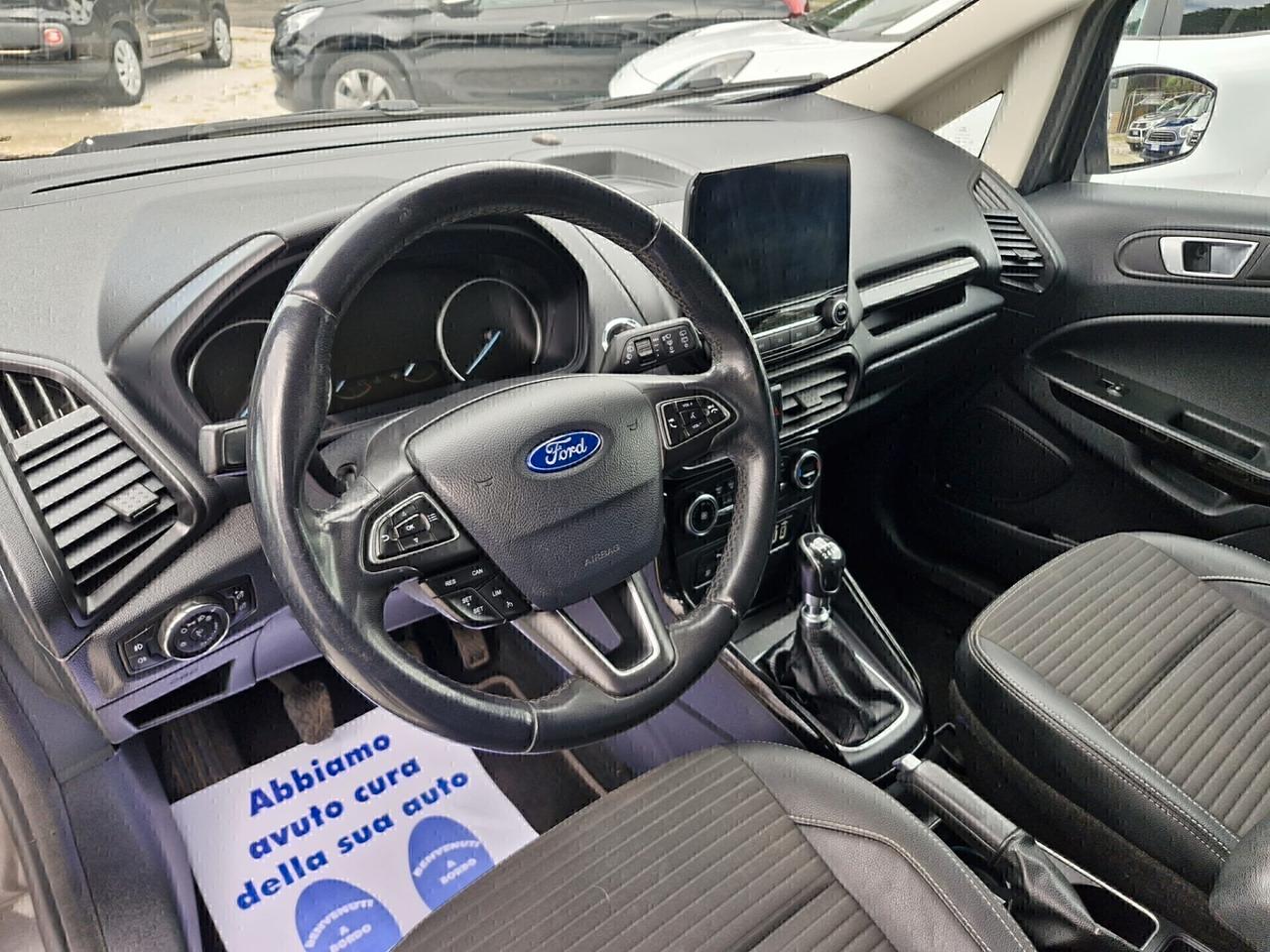 Ford EcoSport ecobost-Telecamera-Gomme nuove-2019