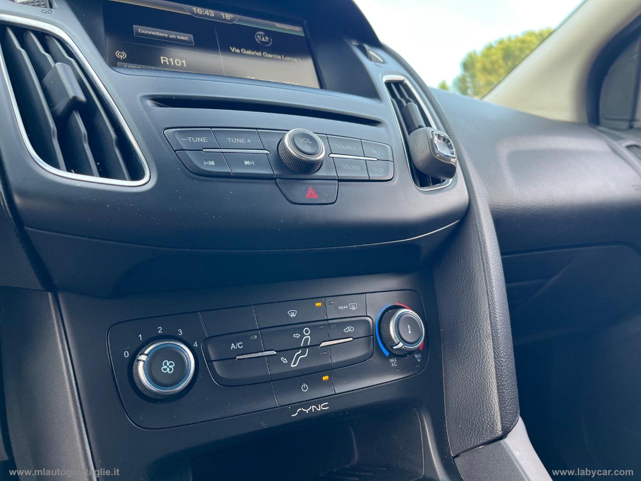 FORD Focus 1.5 TDCi 120 CV S&S SW Titanium X