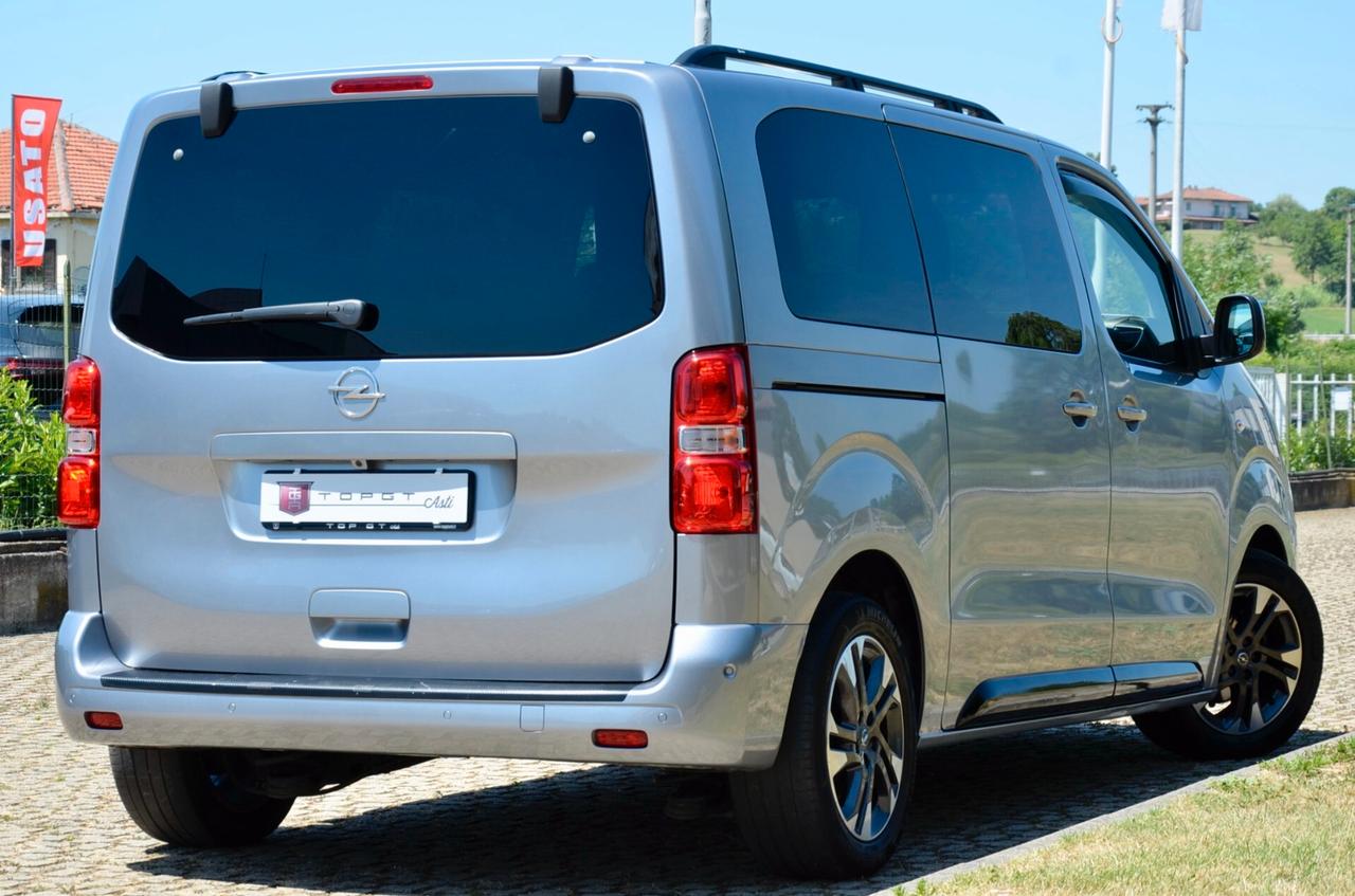 OPEL ZAFIRA LIFE 1.5d ELEGANCE 120cv PASSO MEDIO 8 POSTI, IVA SUL 100% ESCLUSA, UNICOPROPRIETARIO, UFF ITALIANA, EURO 6D, RETROCAMERA, PERMUTE