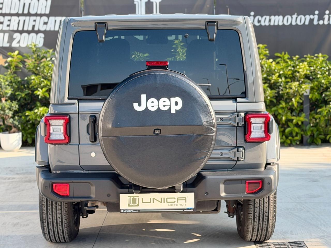 Jeep Wrangler Unlimited 2.2 Mjt 200 CV II SAHARA ITALIANA GOMME NUOVE