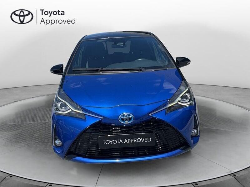 Toyota Yaris 1.5 Hybrid 5 porte Lounge Blue