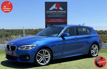 BMW 118 d 150cv M-Sport (Blu Estoril - Auto/Navi/LED/BT)