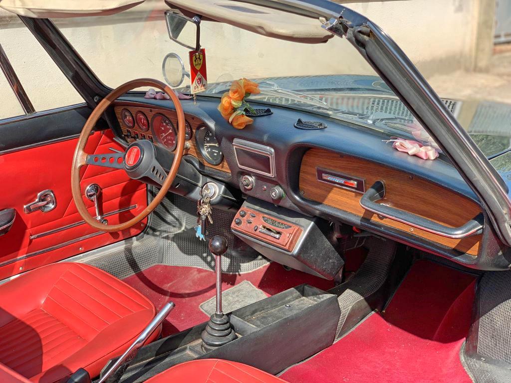 Fiat 850 SPIDER SPORT targa oro Asi