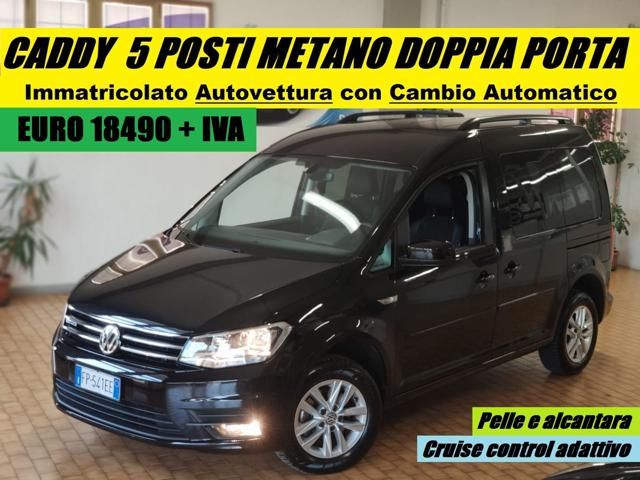 VOLKSWAGEN Caddy AUTOMATICO TECH 5 POSTI DOPPIA PORTA