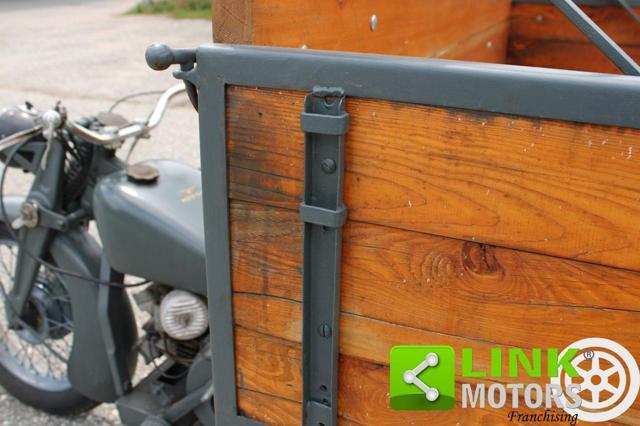 MOTO GUZZI Ercole Motocarro 3 ruote con cassone in legno