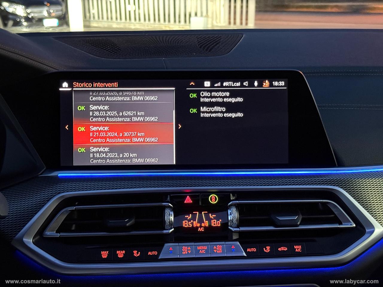 BMW X6 xDrive30d 48V Msport TETTO
