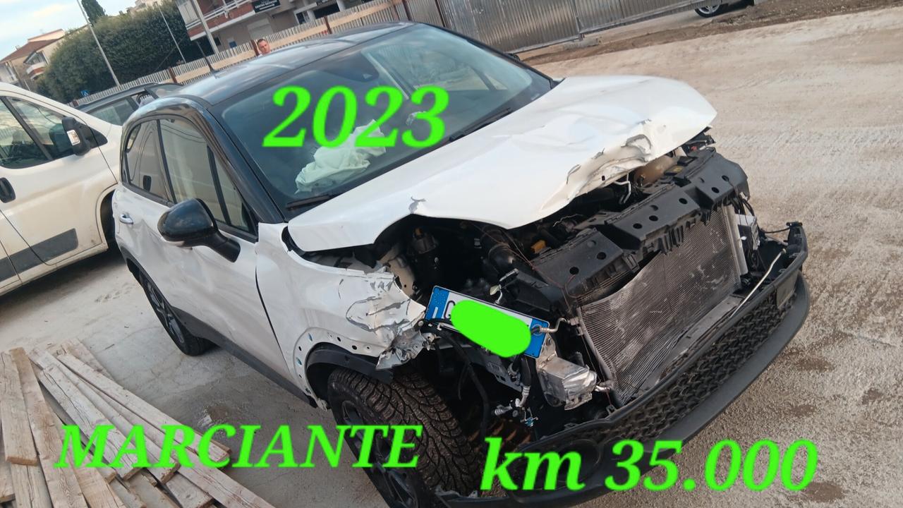 Fiat 500X incidentata sinistrata mondialcars 023