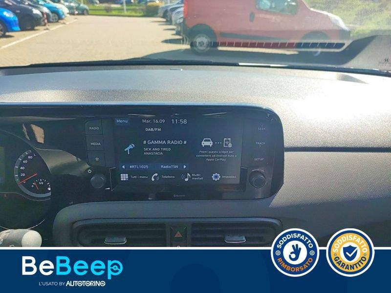 Hyundai i10 1.0 MPI TECH CONNECT PACK AT