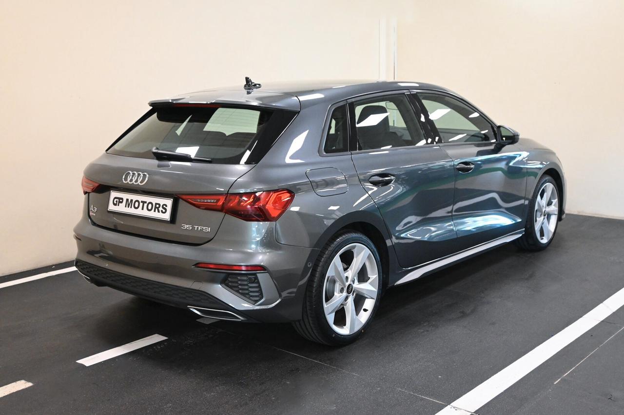 AUDI A3 4ª serie A3 SPB 35 TFSI S tronic S lin...