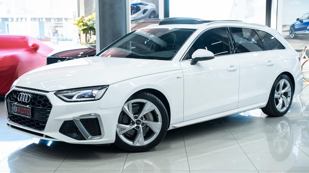 Audi A4 AVANT 40 2.0 TDI S LINE EDITION QUATTRO TRONIC MHEV TETTO VIRTUAL CKT FULL OPTIONAL