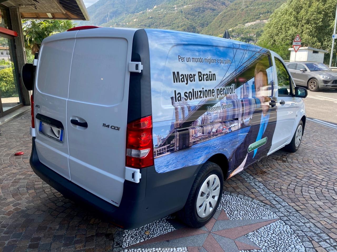 Mercedes-benz Vito 2.0 114 CDI PC-SL Furgone Long Auto PRO +IVA DOPPIA PORTA LATERALE