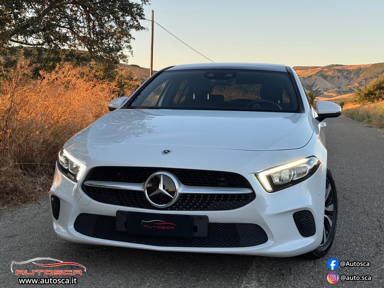 Mercedes Classe A 180 d Automatic TETTO-ACC-PELLE