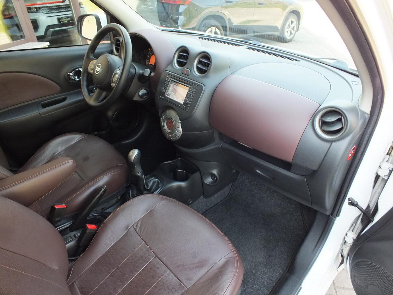 NISSAN MICRA 1.2 12V 5/P TEKNA NAVI-PELLE-UNIPROPRIETARIO