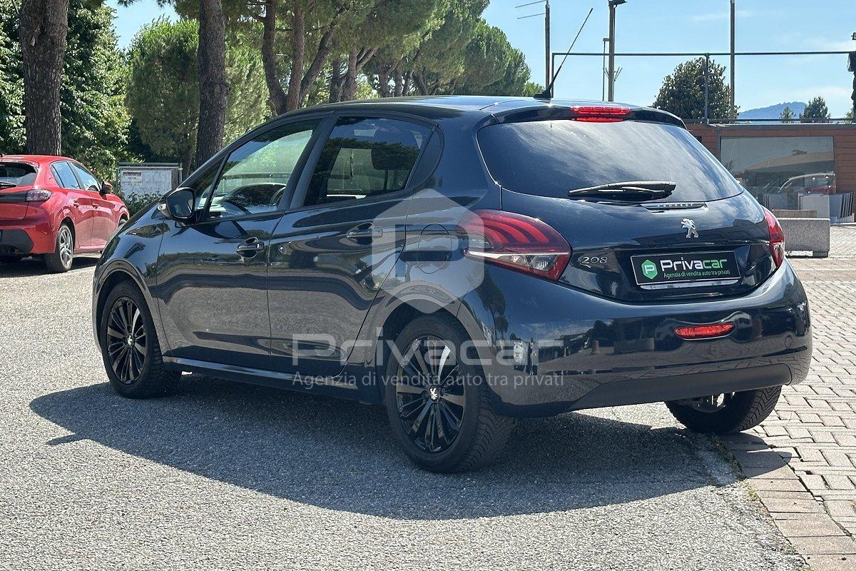 PEUGEOT 208 1° serie PureTech 82 5 porte Black Line