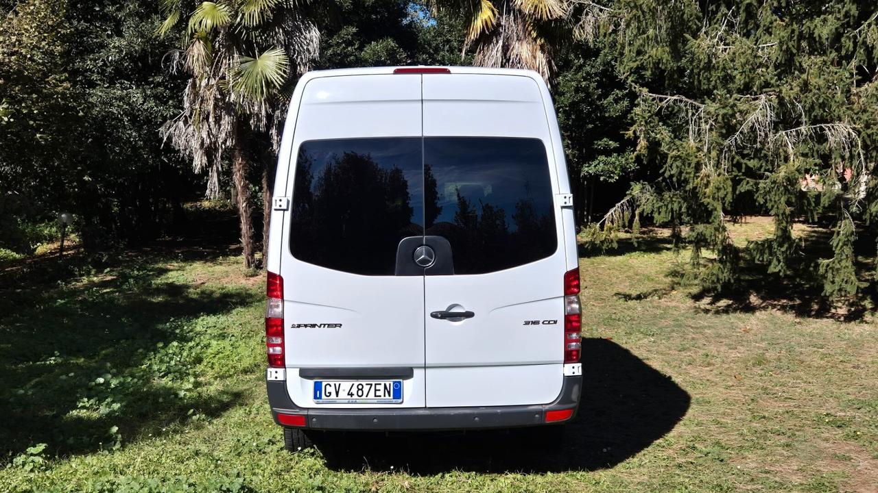 Mercedes-benz Sprinter K37-32 316 9Posti 2014 OTTIMO STATO leggi testo