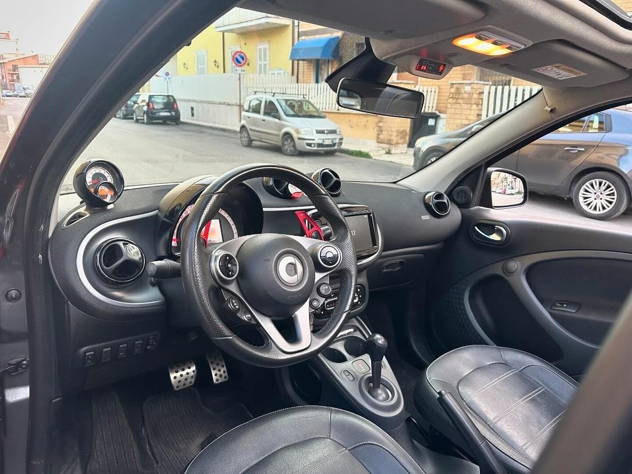 Smart ForFour 0.9 Turbo CABRIO 90cv AUTOMATICA PELLE NAVI RETROCAMERA FINANZIABILE