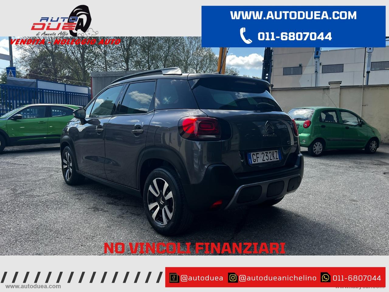 CITROEN C3 Aircross BlueHDi 120 S&S EAT6 Shine NO VINCOLI FINANZIARI
