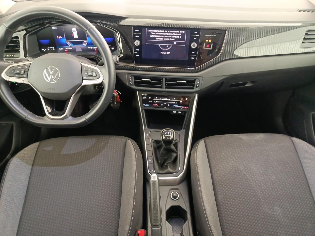 VOLKSWAGEN Taigo - Taigo 1.0 TSI 110 CV Life