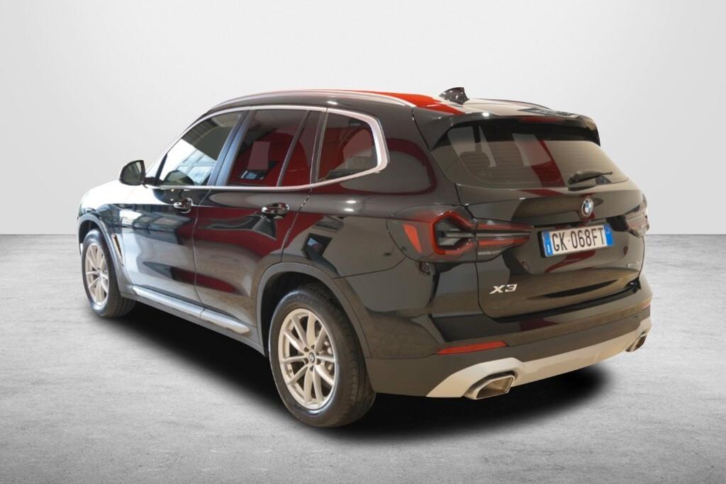 BMW X3 18D 150CV STEPTRONIC 48V S-DRIVE BUSINESS ADVANTAGE ( FARI LED - PELLE - CLIMA TRIZONA - CRUISE - NAVI - MIRROR - PARK ASSISTANT - TELECAMERA POST. - CERCHI 18 )