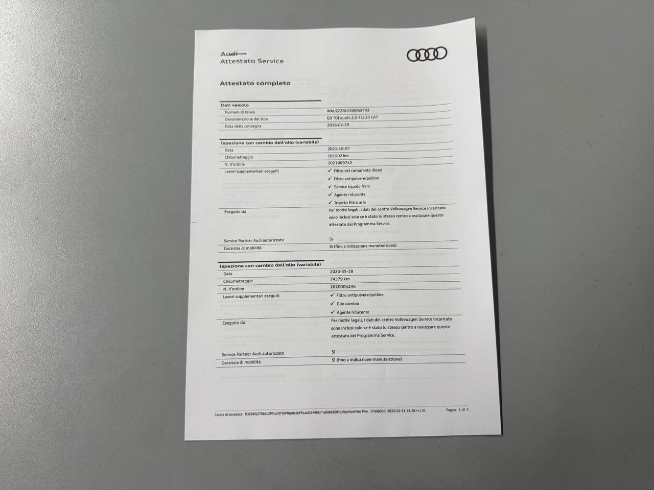 Audi Q3 SPORT/2.0 TDI quattro 150 CV/NAVI/LED/AUTOMATICA