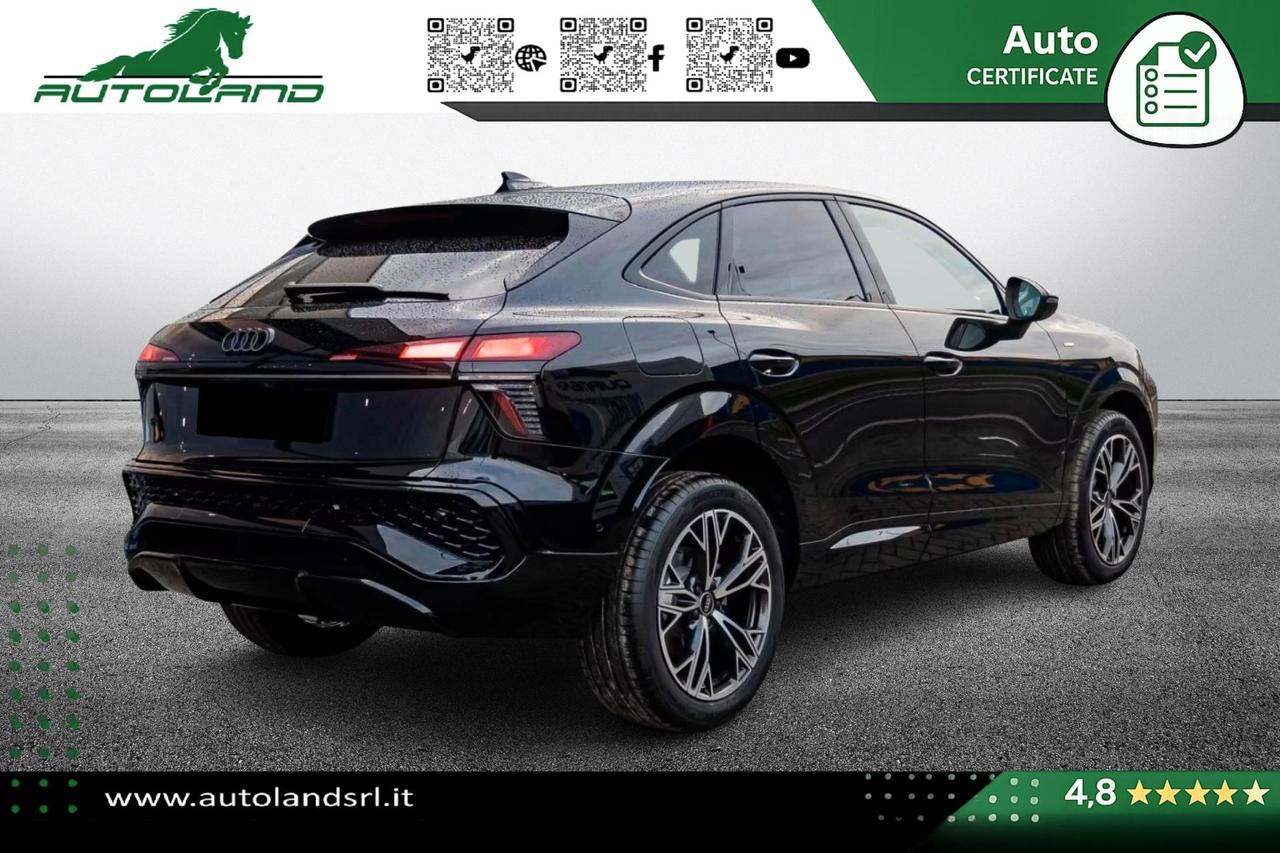 Audi Q3 Sportback 1.5 TFSI mhev S line 150cv s-tronic