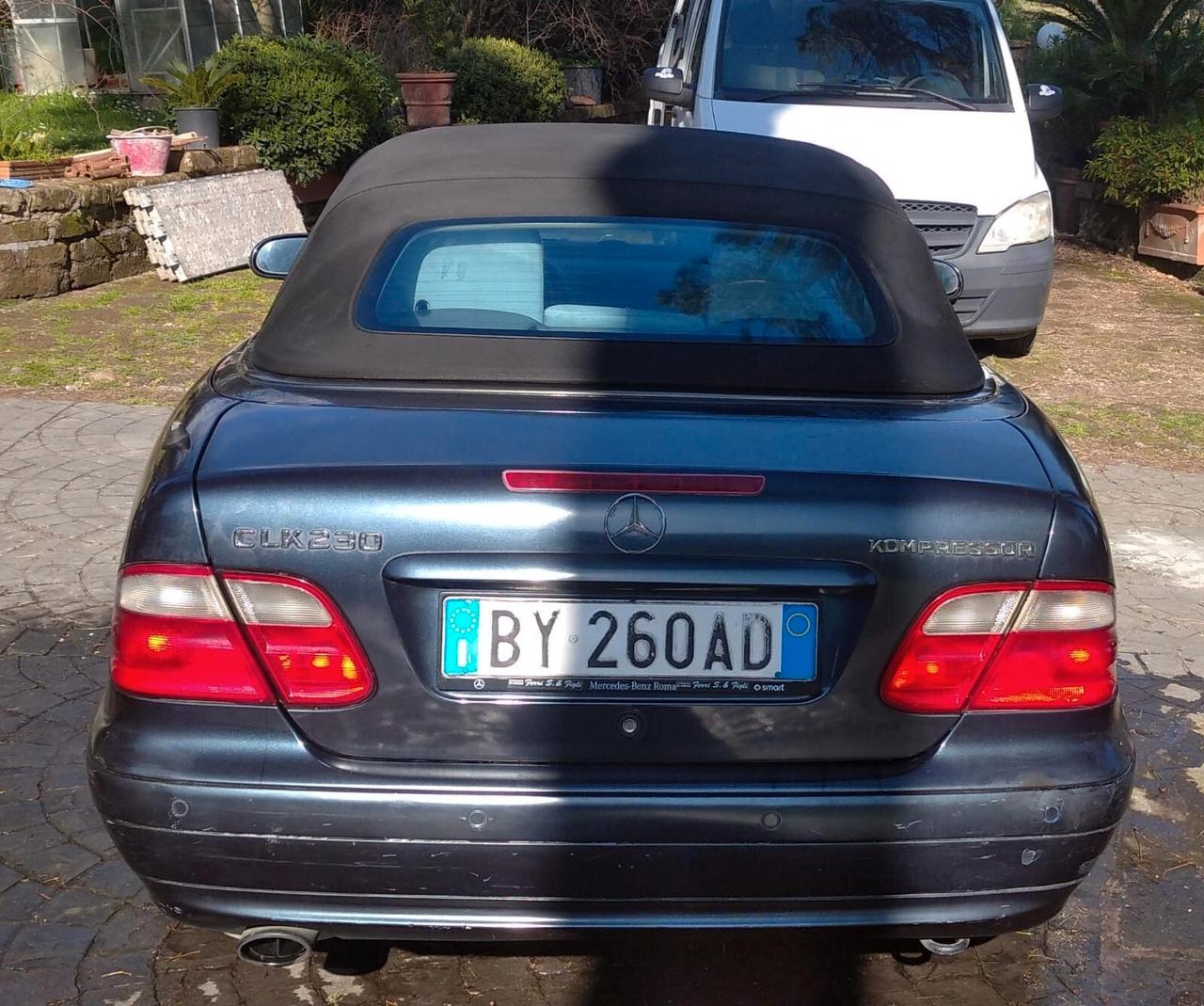 Mercedes-benz CLK 230 Kompressor cat Cabrio Elegance ASI