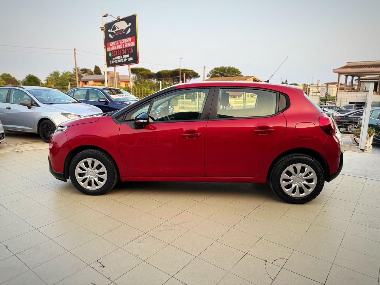 Citroen C3 BlueHDi 100 S&S Shine Unico Proprietario Garanzia 12 Mesi