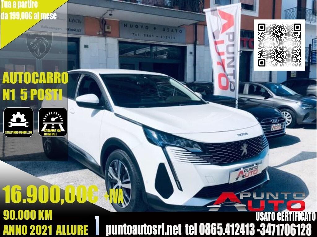 Peugeot 3008 AUTOCARRO N1 130 S&S EAT8 Allure