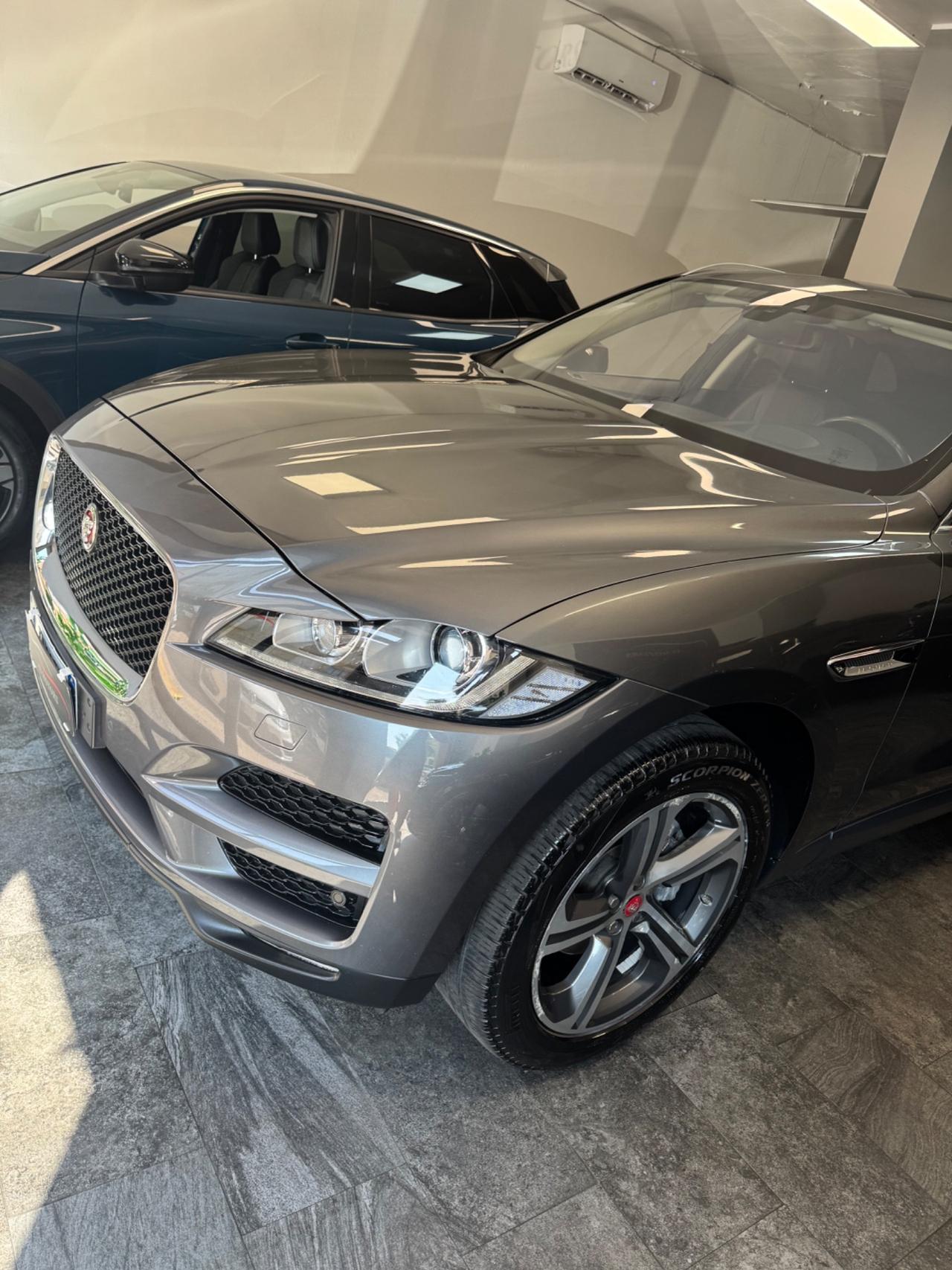 Jaguar F-Pace 2.0 D 180 CV AWD R-Sport Tetto