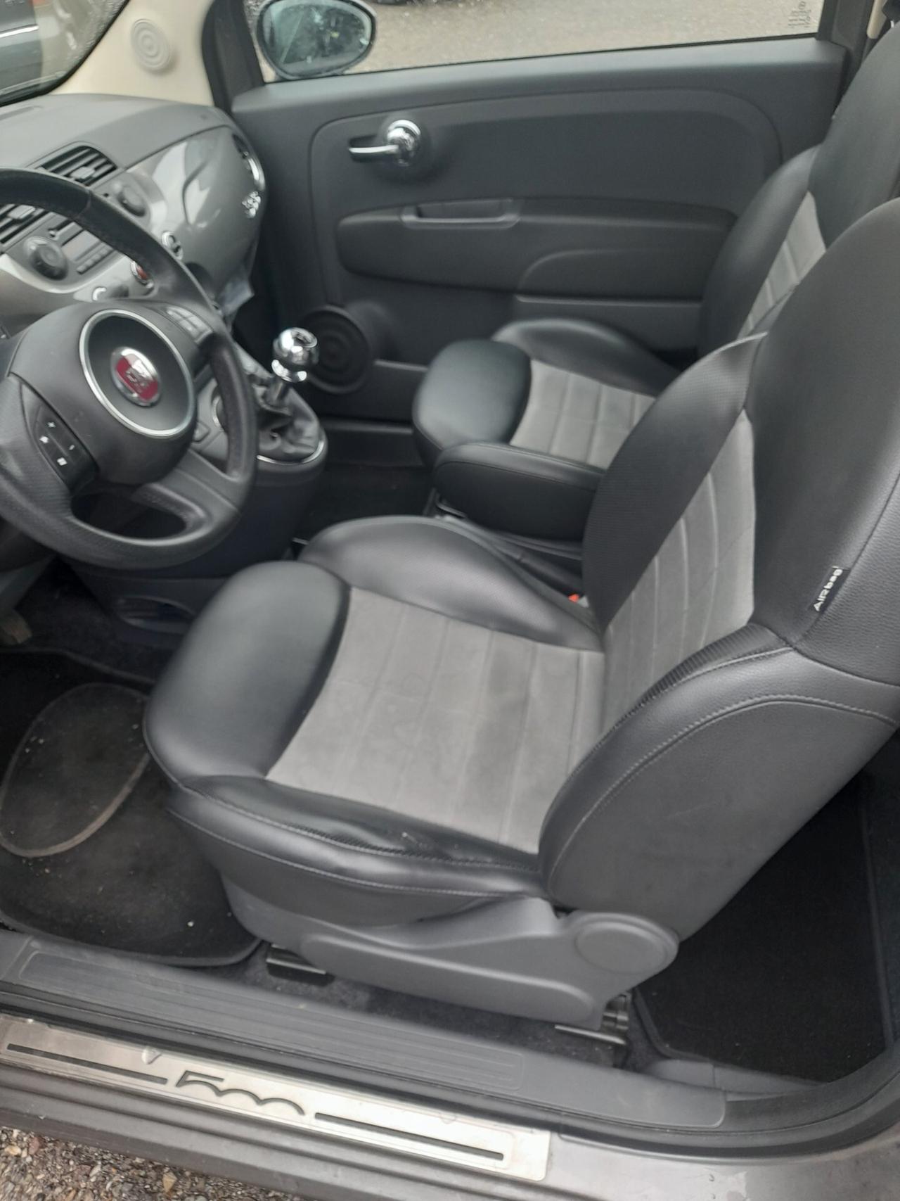 Fiat 500 1.2 matt black