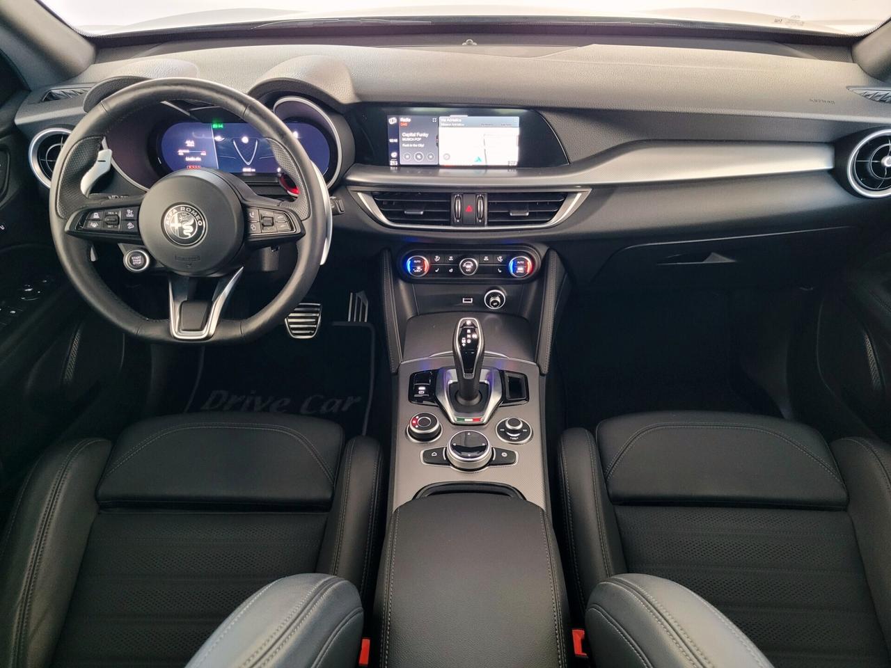 ALFA ROMEO STELVIO TURBO VELOCE Q4 AT8 2.2 MTJ 210CV TOTAL BLACK C20"