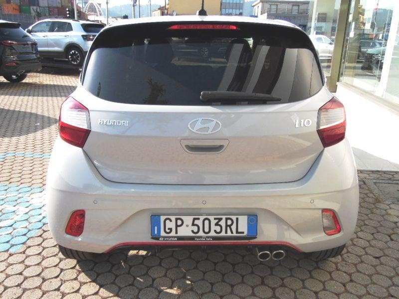 Hyundai i10 1.0 T-GDI N Line AUTO RARA con 100 CV ex Hyundai Italia