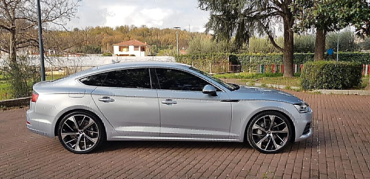 Audi A5 SPB 2.0 TDI 190 CV S tronic cerchi da 20,fari led bixeno,vetri scuri,navi,cruise control,sensori di parcheggio,bellissima