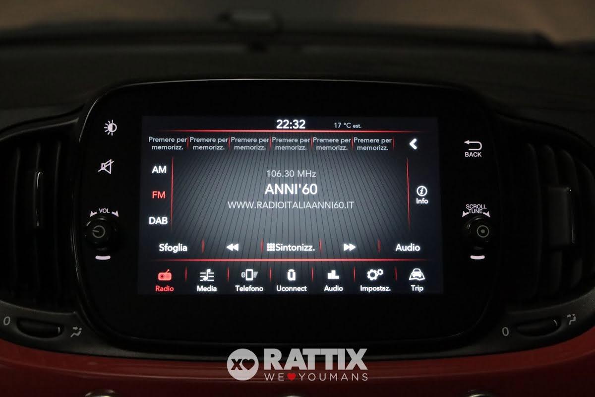 Fiat 500 1.0 Hybrid 70CV Dolcevita + tetto panoramico