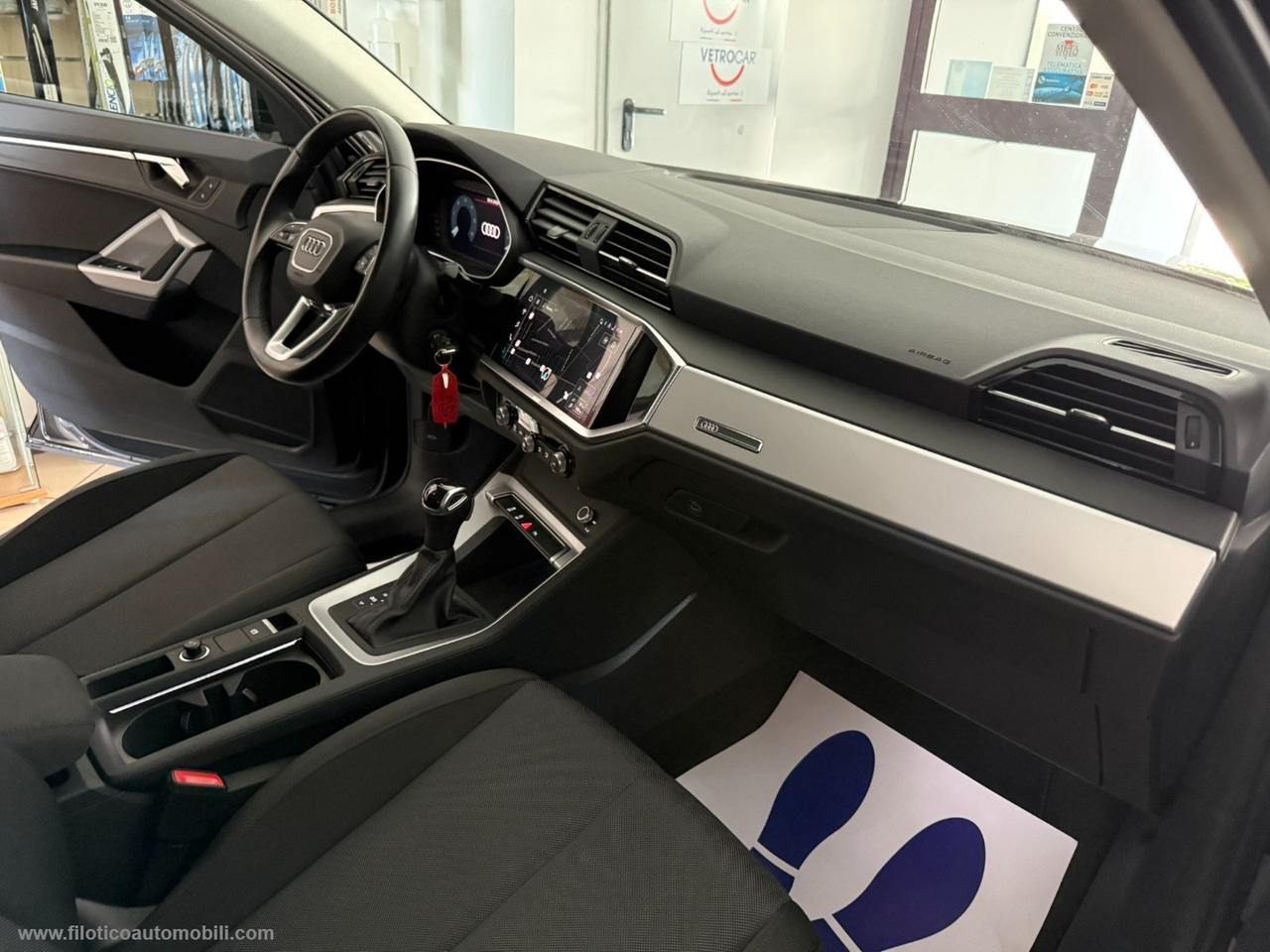 AUDI Q3 35 TDI S tronic 150CV Business KM 86.187 COCKPIT - TELECAMERA - LED