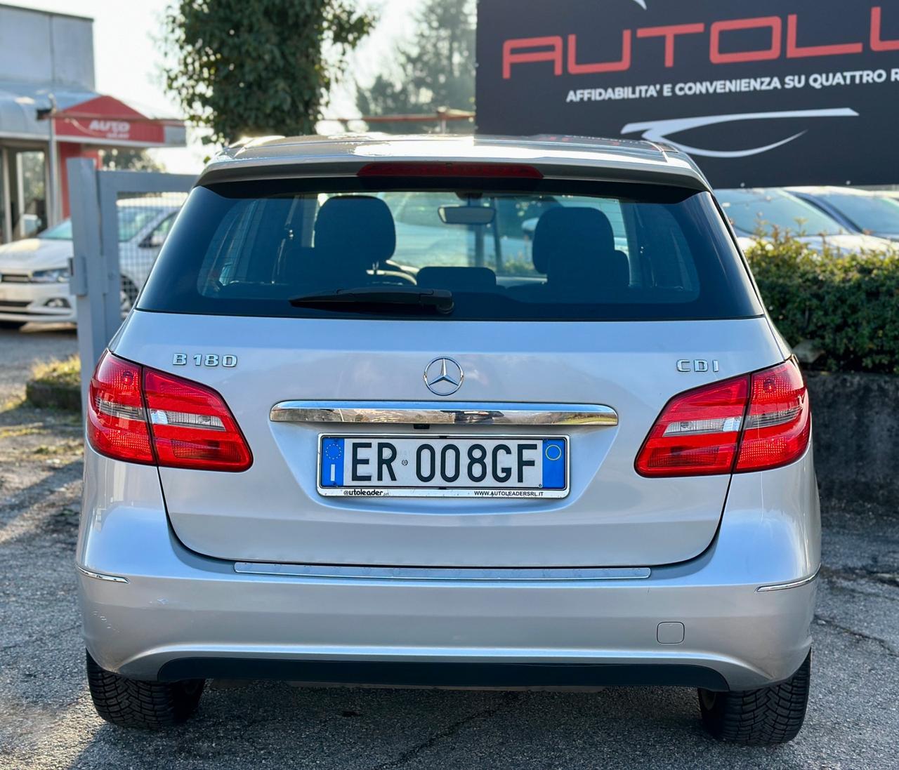 MERCEDES B 180 CDI Executive - 2013 MANUALE OK NEOPATENTATO