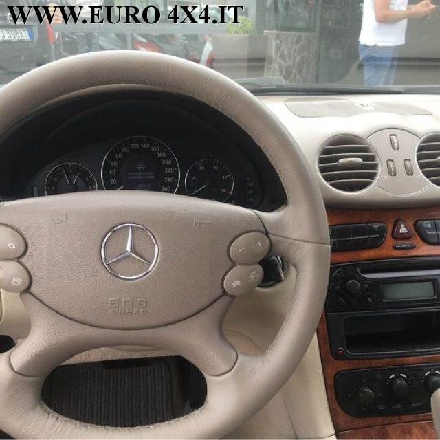 MERCEDES-BENZ CLK 270 *SUPER TAGLIANDATA**GOMMATA**PELLE** ****DA VERO A