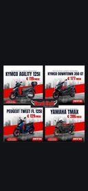 NOLEGGIO MOTO A LUNGO TERMINE DA €119/MESE