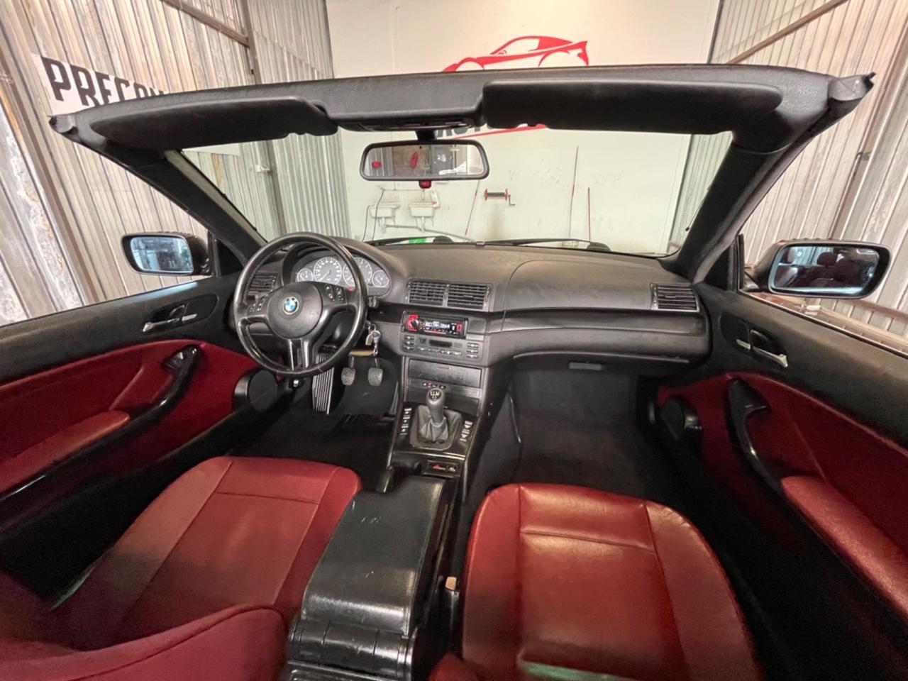 Bmw 330 CI cat Cabrio pelle rossa assetto