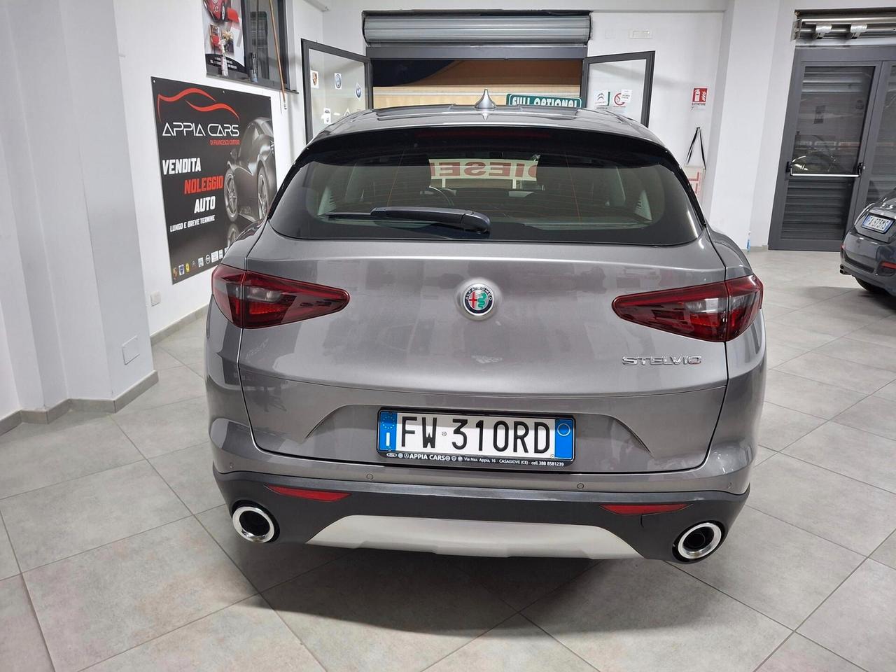 Alfa Romeo Stelvio 2.2 Turbodiesel 190 CV AT8 RWD Super