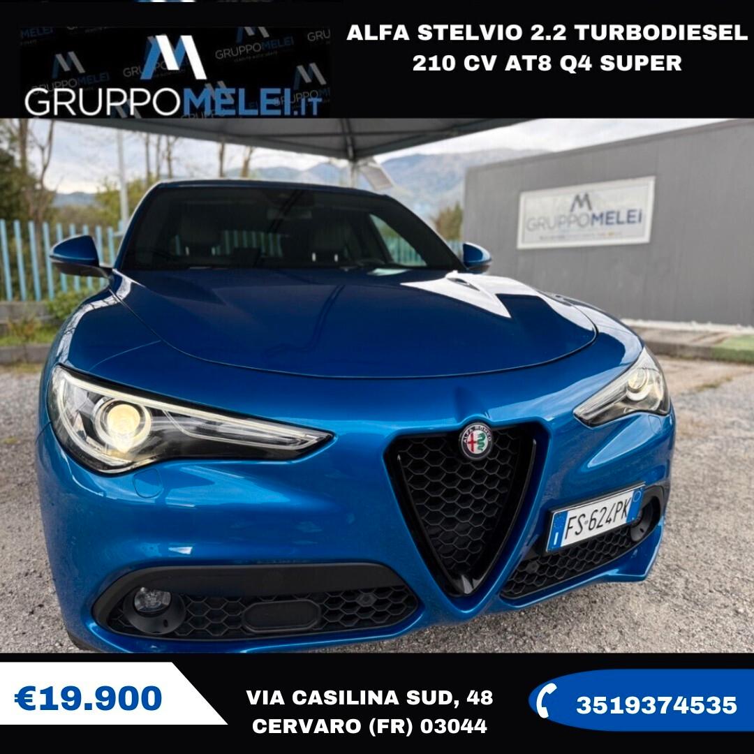 Alfa Stelvio 2.2 Turbodiesel 210 CV AT8 Q4 Super