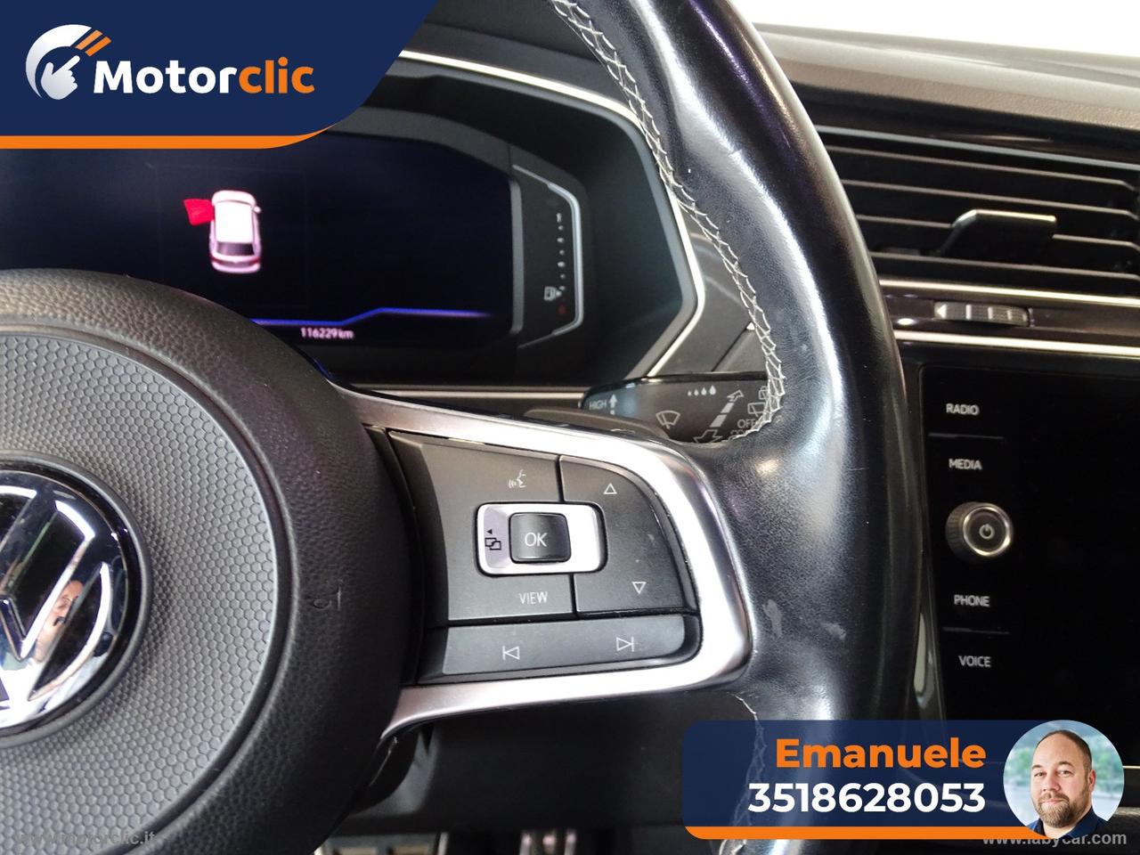 VOLKSWAGEN Tiguan 2.0 TDI 150CV SCR DSG R-Line